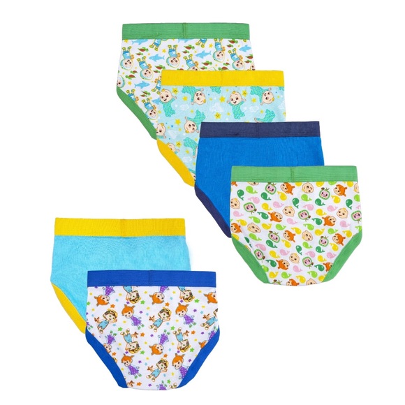 Cocomelon Briefs 6 pack, 4T, NEW - Picture 3 of 7